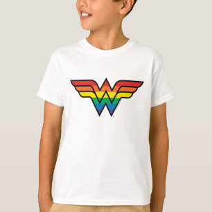 Camiseta Logotipo Wonder Rainbow