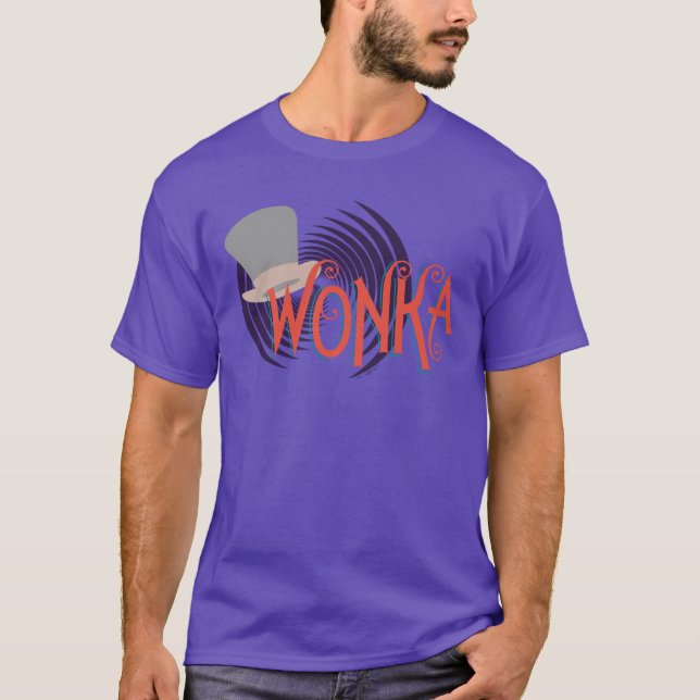 Camiseta Logotipo Wonka Spiral (Frente)