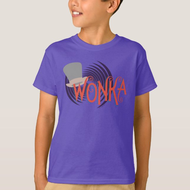 Camiseta Logotipo Wonka Spiral (Frente)