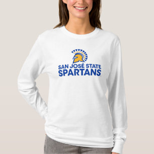 Camiseta Logotipo Wordmark de Spartans do estado de San