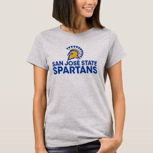 Camiseta Logotipo Wordmark de Spartans do estado de San
