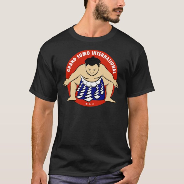 Camiseta Logotipo Yokozuna Internacional Grand Sumo   (Frente)