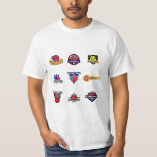 Camiseta Logotipos das equipes de basquetebol da NBA