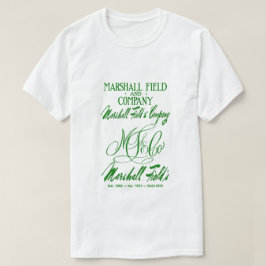 Camiseta Logotipos do Marshall Field