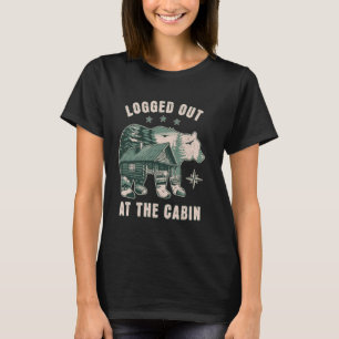 Camiseta Logout na cabine Outdoor Adventure Nature L