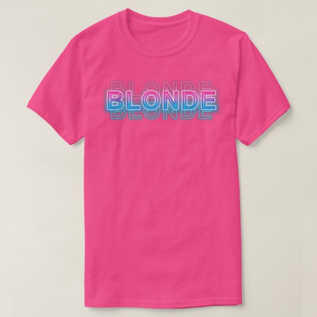 Camiseta loira (Frente do Design)