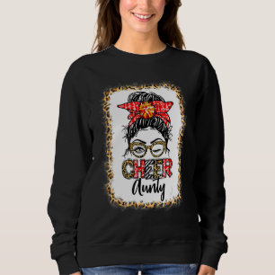 Camiseta Loira Alegria Tia Cheerleading Coque Desarrumado L