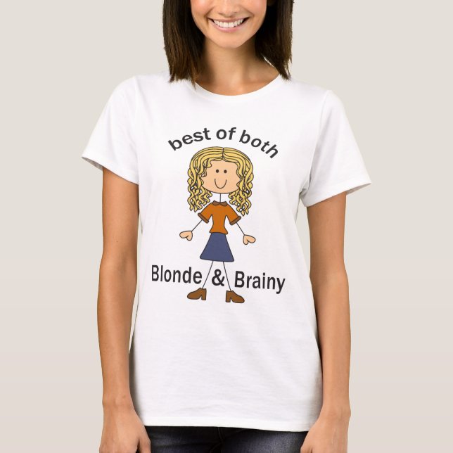 Camiseta Loira e Brainy (Frente)