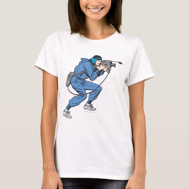 Camiseta Lois Lane com câmera (Frente)
