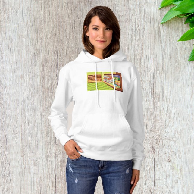 Camiseta Loja Colorida Aisle e Bakery (Criador carregado)