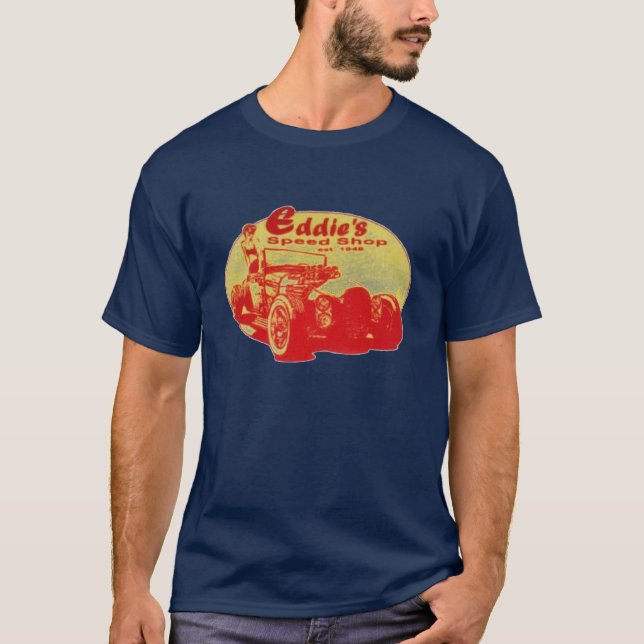 Camiseta Loja da velocidade de Eddie (Frente)