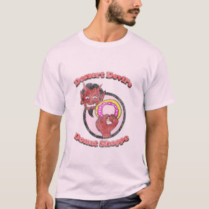 Camiseta Loja de Donuts do Diabo de Sobremesa Vintage