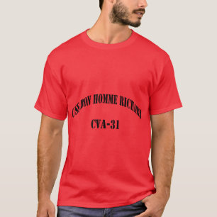CAMISETA LOJA DE NAVIOS USS BON HOMME RICHARD CVA31