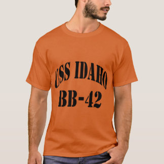 CAMISETA LOJA DE NAVIOS USS IDAHO BB42