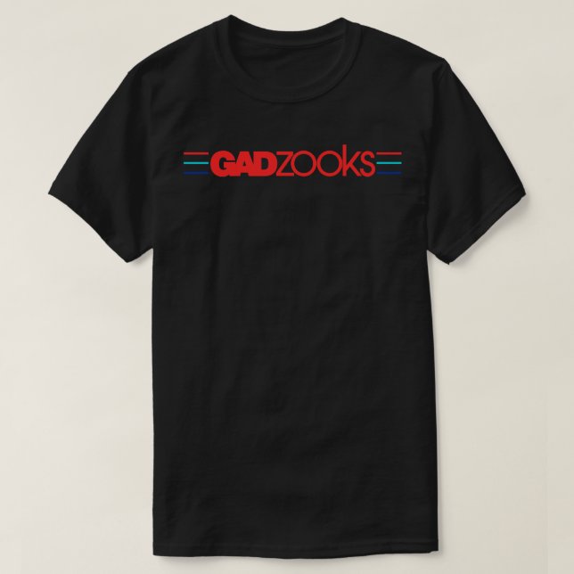Camiseta Loja de shopping padrão Gadzooks 90s (Frente do Design)