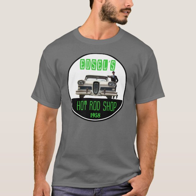 Camiseta Loja do hot rod de Edsel (Frente)