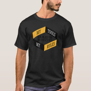 Camiseta Loja do Pai no Garagem Minhas Ferramentas Minhas R
