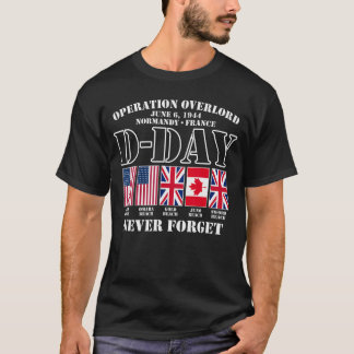 Camiseta Loja Militar Utopia Sport DDay 6 de junho de 1944