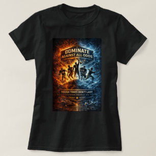 Camiseta Loja ZOYNK Tempos Difíceis Não Duram 0045626