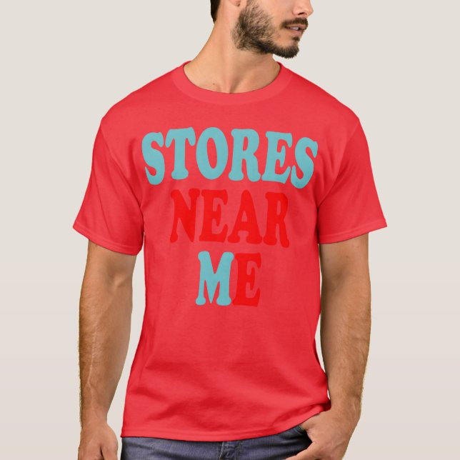 Camiseta LOJAS Perto de Meshirt retrô (Frente)