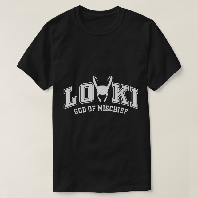 Camiseta LOKI God of Mischief  (Frente do Design)