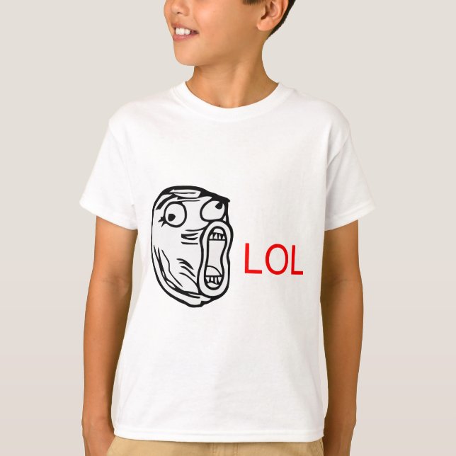 Camiseta LOL - meme (Frente)