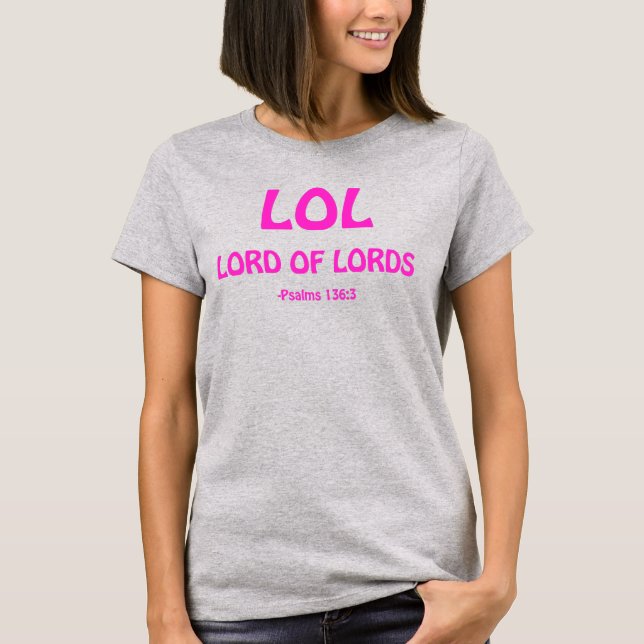 Camiseta LOL Senhor dos Senhores (Frente)