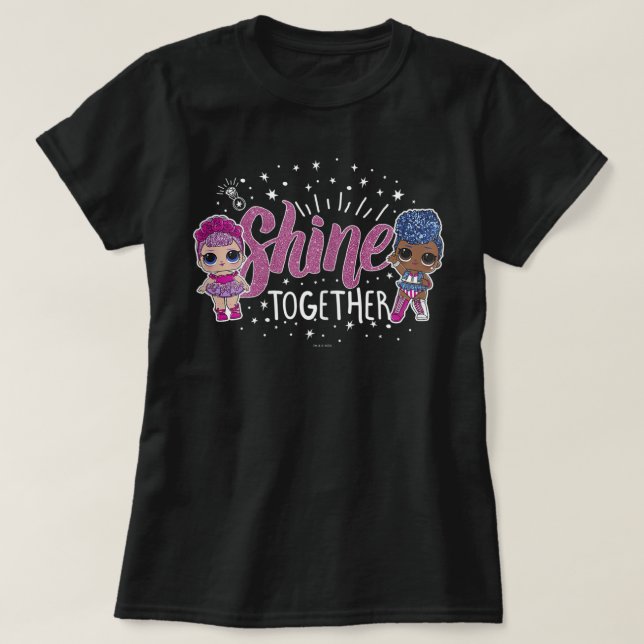 Camiseta LOL Surprise Shine Together Group Shot 2087 (Frente do Design)