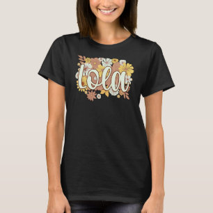 Camiseta Lola Avó Flores Lola Avó