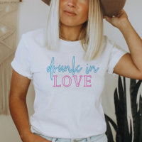 LOLA Bebado De Neon Azul Rosa Em Bachelorette Amor
