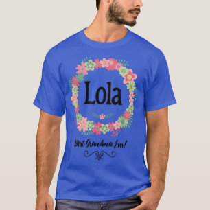 Camiseta Lola Best Avó Ever Filipino Avó