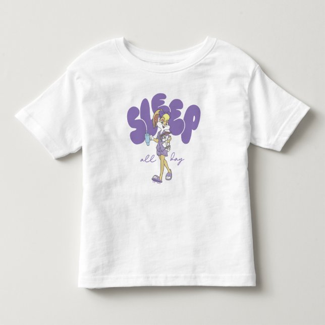 Camiseta Lola Bunny Dorme o Dia Inteiro (Frente)