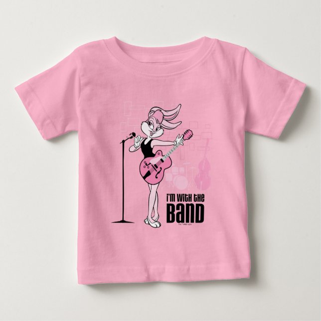 Camiseta Lola Bunny, estou com a Banda (Frente)