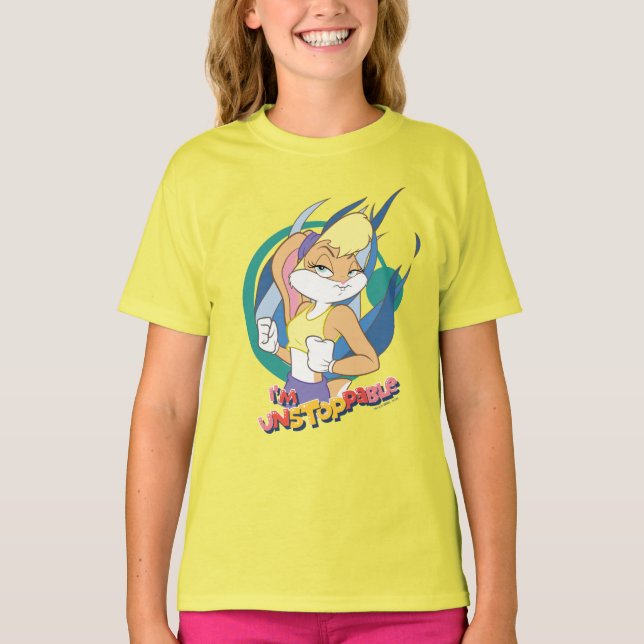 Camiseta Lola Bunny "Eu sou imparável" (Frente)