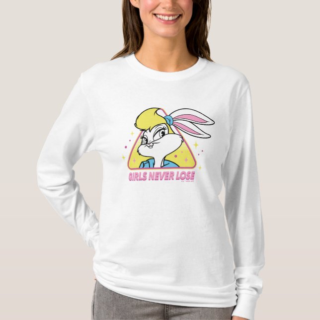 Camiseta Lola Bunny Girls Nunca Perder (Frente)