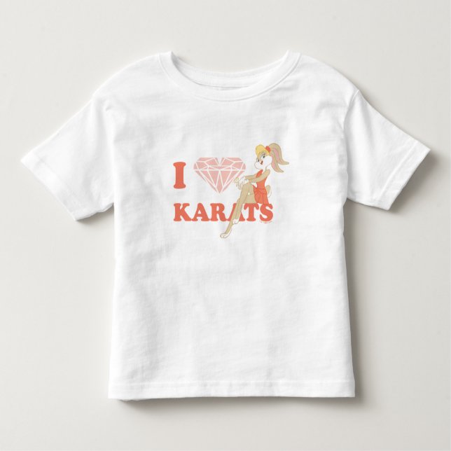 Camiseta Lola Bunny I Heart Karats (Frente)