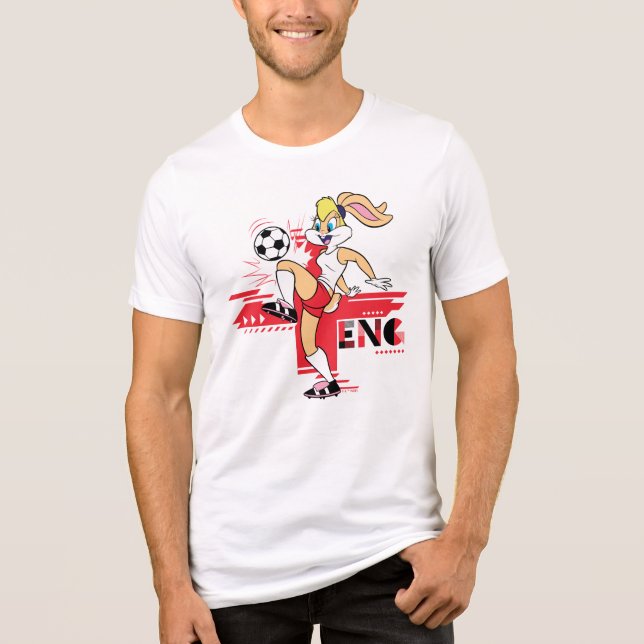 Camiseta Lola Bunny Team England Soccer Graphic (Frente)