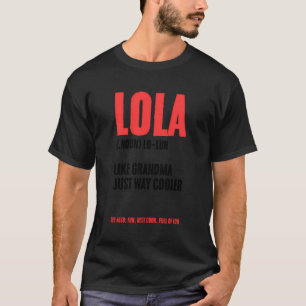 Camiseta Lola Definição Philippine Filipina Avó