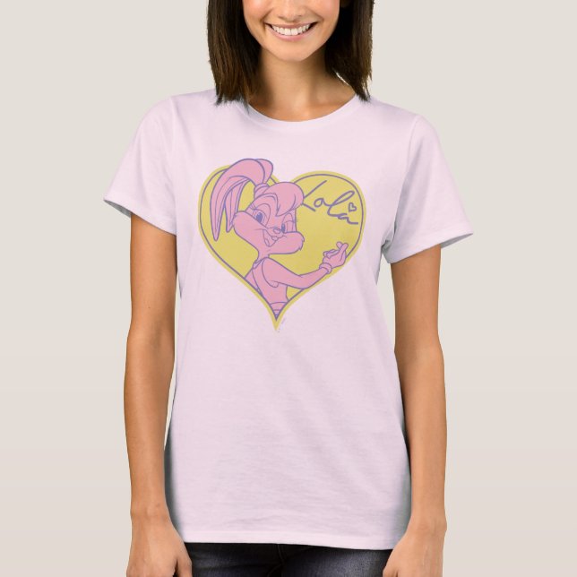 Camiseta Lola Heart Signature (Frente)