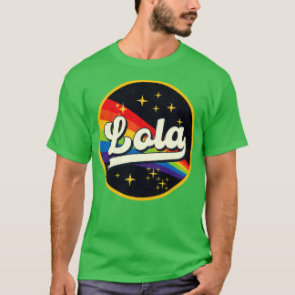 Camiseta Lola Rainbow No Space Vintage Style