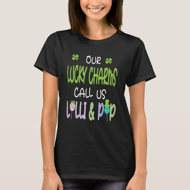 Camiseta Lolli e Pop Avós Ruas Padd de Saint Patrick (Frente)