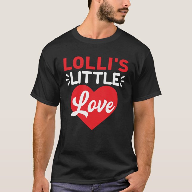 Camiseta Lolli s Little Valentine  Valentineu2019s Day (Frente)