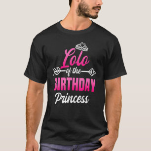 Camiseta Lolo Da Festa De Aniversário Princesa Celebrati
