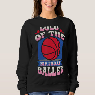 Camiseta Lolo Do Aniversário Do Tema De Basquete De Anivers