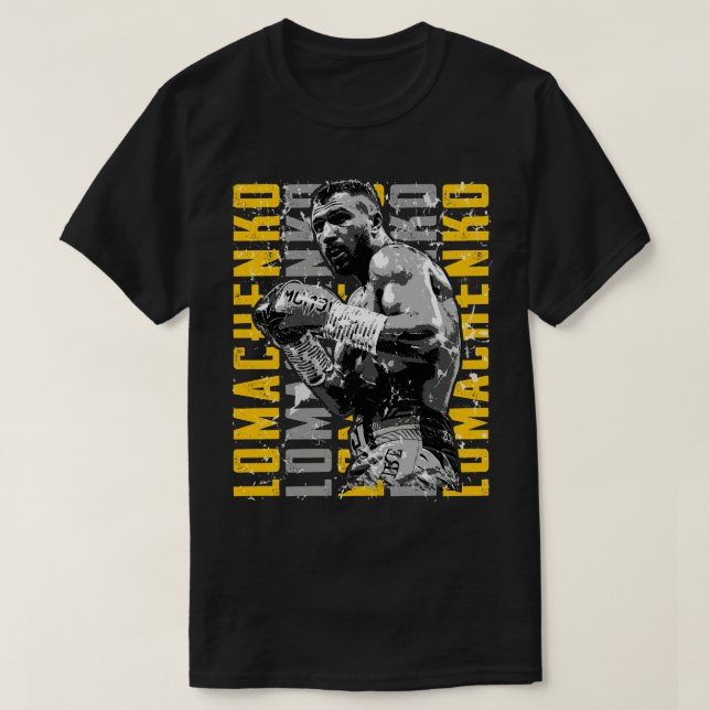 Camiseta Lomachenko (Frente do Design)