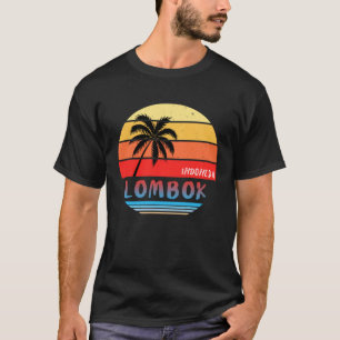 Camiseta Lombok Souvenir Indonésia