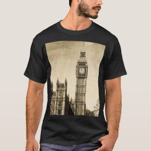Camiseta London Big Ben: Vintage View
