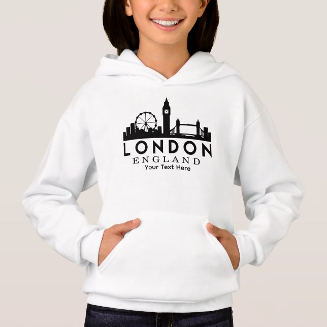 Camiseta London City Landmark Travel Design (Frente)
