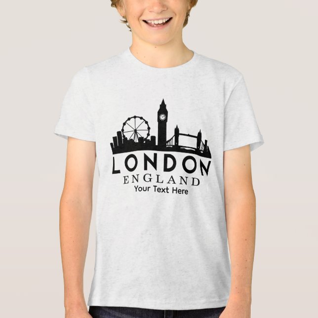 Camiseta London City Landmark Travel Design (Frente)
