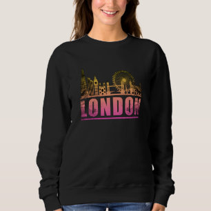 Camiseta London England City Skyline Cityscape Funny Gift